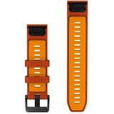 Garmin remen za sat QuickFit 22 mm, jesensko narančasti / blistavo narančasti silikon | shoptok.hr