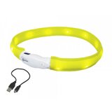 Nobby varnostna led ovratnica visible, rumena - različne velikosti 55 cm | Shoptok.si