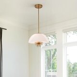  Quoizel STARING-3P-DG-OPAL-Luster na šipci STARING 3xE14/40W/230V pr.45,7cm zlatna | Eponuda.com
