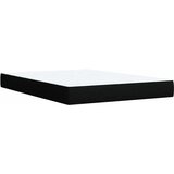  Krevet s oprugama i madracem crni 140x200 cm od tkanine | shoptok.hr