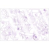 Meri Meri plakat pobarvanka easter | Shoptok.si