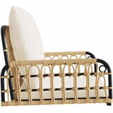  Stolica za ljuljanje s jastucima 63x58x39 cm poliratan i čelik | shoptok.hr