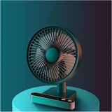 Venisymlis Ventilator S 4 Nastavitvami Hitrosti Majhen Ventilator, Namizni Ventilator Z Led Zaslonom, Osebni Ventilator Z Odstranljivo Rešetko, (22070319) | Shoptok.si