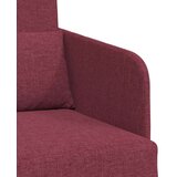 SOFA krevet na podu 2-u-1 Bordo 65x80x83 cm Tkanina | shoptok.hr