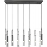 Trio Select Crna/u srebrnoj boji LED viseća svjetiljka sa staklenim sjenilom Lucent – | shoptok.hr