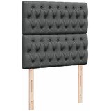  Krevet s oprugama i madracem tamnosivi 90x200 cm od tkanine | shoptok.hr