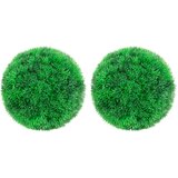 vidaXL Kugle od umjetnog šimšira 2 kom 22 cm | shoptok.hr