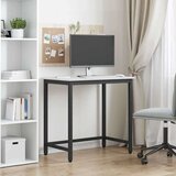  Stol Bijelo 80 x 50 x 77 cm Inženjerska drva i čelik | shoptok.hr