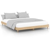 The Living Store Posteljni okvir sonoma hrast 200x200 cm inženirski les - Posteljni Okvir, (21531491) | Shoptok.si