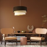  Duolla - Luster na kablu DEVON 1xE27/40W/230V, prečnik 45 cm, braon/bež | Eponuda.com