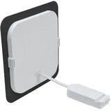Ferotehna led rasvjeta ugradni panel 12 w 1140 lm, dip 3000/4000/6500K IP20 č crni | shoptok.hr