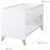 Roba Bijeli dječji krevet 60x120 cm Léon – | shoptok.hr