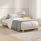 vidaXL Okvir za krevet boja hrasta 75x190 cm od konstruiranog drva Cijene