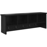  Vješalica za kapute na zidu Zidne Crni hrast 75 x 16 x 26 cm | Eponuda.com