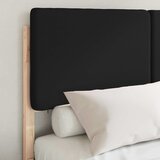  Krevetni okvir s tapiciranim uzglavljem Crna 120 x 190 cm | Eponuda.com