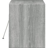  Zidni TV ormarić s LED svjetlima siva boja hrasta 80x31x38 cm | shoptok.hr