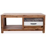  Stolić za kavu od masivnog bagremovog drva 90 x 50 x 37 5 cm | shoptok.hr