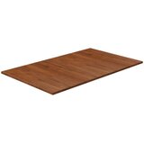 vidaXL Kopalniški pult temno rjav 100x60x1,5 cm trdna hrastovina | Shoptok.si