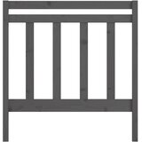  Uzglavlje za krevet sivo 95 x 4 x 100 cm od masivne borovine | shoptok.hr