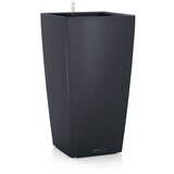 LECHUZA Okrasni lonec Cubico Color 22 - Skrilasto siva | Shoptok.si