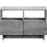  TV stalak 60 x 34,5 x 40 cm Siva Sonoma Konstruirano drvo | shoptok.hr