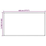 vidaXL Preproga za šotor svetlo zelena 250x450 cm HDPE | Shoptok.si