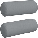  Valjkasti jastučići 2 pcs Svijetlo siva Ø 25 x 70 cm tkanina | Eponuda.com
