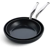 Barcelona Pro 2Tlg Bratfpfanneset 24+28cm Schwarz