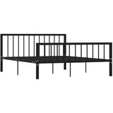  Za krevet crni metalni 160 x 200 cm | shoptok.hr