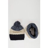 Defacto Size 2-Pack Knitted Scarf Pompom Beanie Cijene