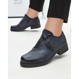 Resti navy blue women's eco leather half shoes Ilioppa | shoptok.hr