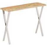  Konzolni stol sa živim rubom 105x33x76 cm masivno drvo manga | shoptok.hr