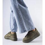 Gemre Green platform sneakers Cipriano | Shoptok.si