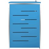  Spremište za četiri kante za smeće 276,5x77,5x115,5 cm čelično | shoptok.hr