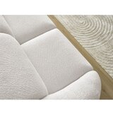 Bobochic Paris Bela sedežna garnitura iz tkanine bouclé 230 cm Tina – | Shoptok.si