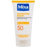 Mixa Niacinamide Bright Protecting & Correcting Dark Spot Cream SPF50 proizvod za zaštitu lica od sunca suha 50 ml za žene | shoptok.hr