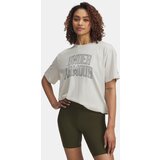 Under Armour Women's T-shirt Rival OS Campus Tee-WHT - Women's Cijene