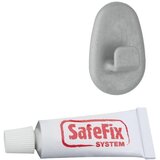 Metaltex set od 2 kukice i ljepila Grey Cijene
