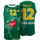 Marko Milić 12 KK Olimpija replika dres