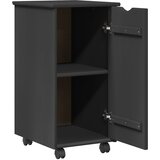  Set ormara za radne stolove 2 kom. Siva Masivna borovina | shoptok.hr