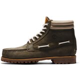 Timberland Gležnarji z vezalkami bež / temno zelena | Shoptok.si