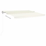 Tenda na automatsko uvlačenje 400 x 350 cm krem | shoptok.hr