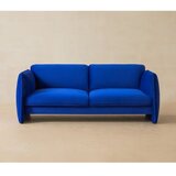 Micadoni Rjava žametna sedežna garnitura 168 cm Georgia – | Shoptok.si