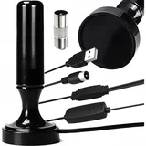 univerzalna magnetna TV antena in ojačevalec USB DVB-T 4K AH-003
