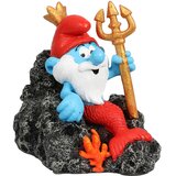 Duvoplus DUVO+ Dekoracija za akvarijum Smurfs Underwater Neptune, 9.4x6.8x8.5cm, Šarena Cene