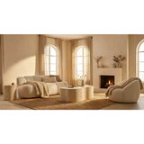 Mauro Ferretti Bijela sofa od bouclé tkanine 145 cm Ball – | shoptok.hr
