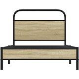  Okvir kreveta bez madraca boja hrasta sonome 107x203 cm drveni | Eponuda.com