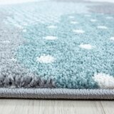 Ben'n'jen Plavi/sivi dječji tepih ø 160 cm Bambi – | shoptok.hr