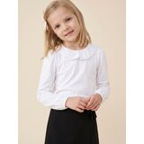 Sinsay Pamučna bluza s ukrasnim ovratnikom | shoptok.hr