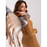 Wool Fashion Italia Scarf-AT-SZ-2313.31-light brown Cene